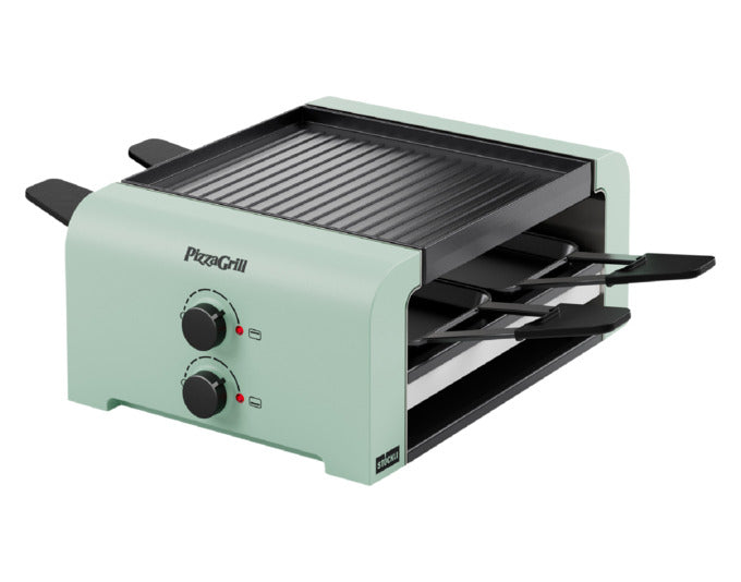 STÖCKLI PizzaGrill 4 white 32.2x22.9x13 cm in präsentiert im Onlineshop von KAQTU Design AG. Pizza ist von STÖCKLI