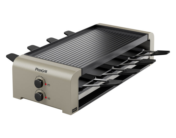 STÖCKLI PizzaGrill 8 white 53.8x22.9x13 cm in präsentiert im Onlineshop von KAQTU Design AG. Pizza ist von STÖCKLI