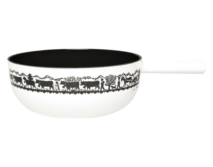 Genießen Sie mit der STÖCKLI Käsefonduegarnitur Säntis Classic Alp 22 ein authentisches Schweizer Fondue-Erlebnis. Ideal für gesellige Abende!