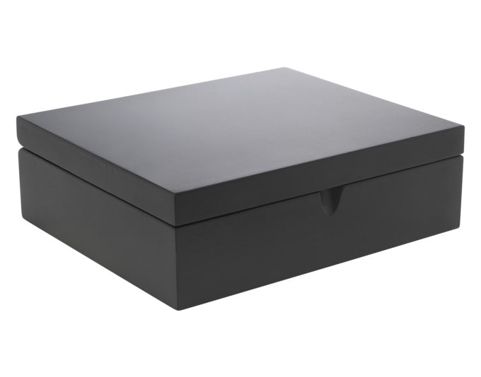 BREDEMEIJER Teebox Bambus schwarz 6 Fächer in präsentiert im Onlineshop von KAQTU Design AG. Aufbewahrungsdose ist von BREDEMEIJER