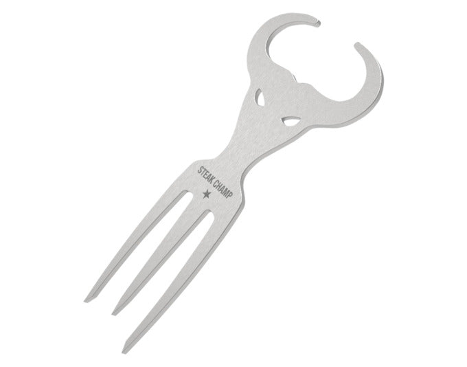 STEAK CHAMP Mini Bull-Fork 2er-Set in präsentiert im Onlineshop von KAQTU Design AG. Grillzubehör ist von STEAK CHAMP