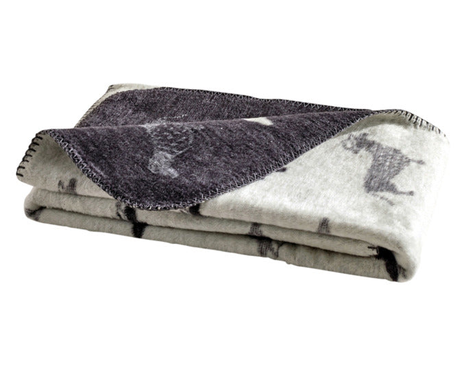 LABONI Decke Teckel grau in  präsentiert im Onlineshop von KAQTU Design AG. Hundebedarf ist von LABONI