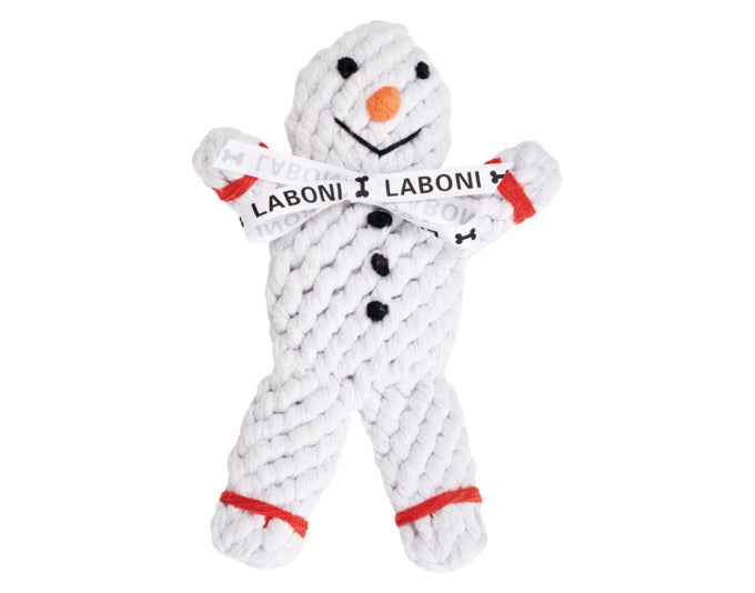 LABONI Spielzeug Shawn der Schneemann in  präsentiert im Onlineshop von KAQTU Design AG. Hundebedarf ist von LABONI