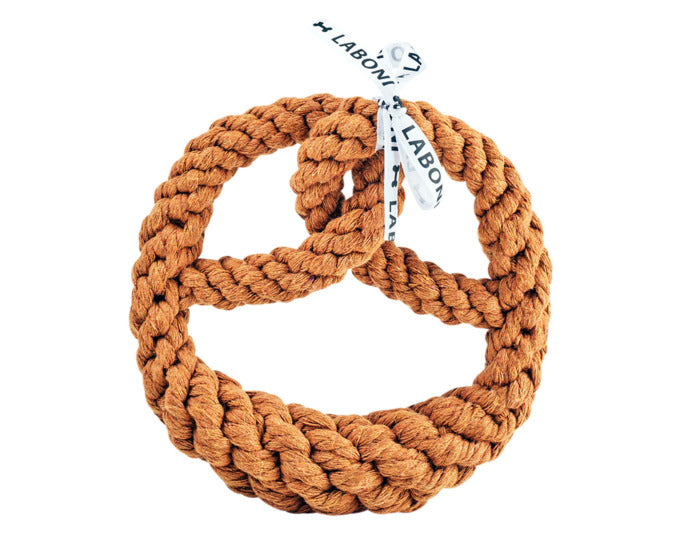 LABONI Spielzeug Mini Brezel in  präsentiert im Onlineshop von KAQTU Design AG. Hundebedarf ist von LABONI