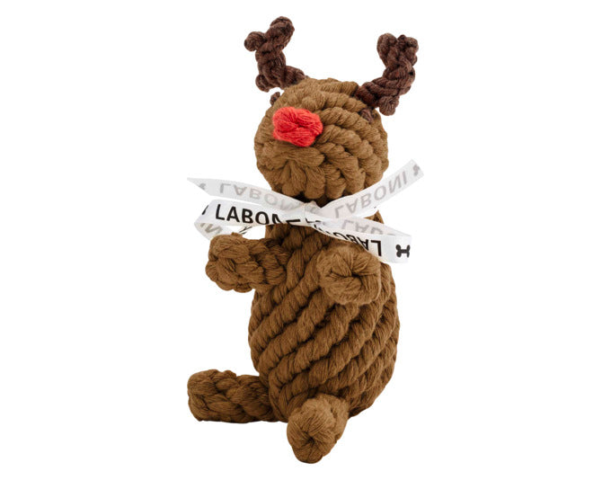 LABONI Spielzeug Rudi Renntier in  präsentiert im Onlineshop von KAQTU Design AG. Hundebedarf ist von LABONI