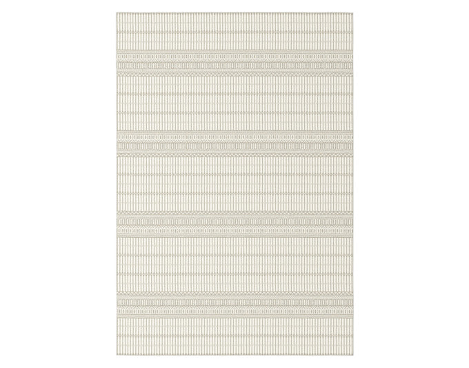 LAFUMA Aussenteppich Melya Polypropylen sonora grau 340x240 cm in präsentiert im Onlineshop von KAQTU Design AG. Outdoor-Teppich ist von LAFUMA