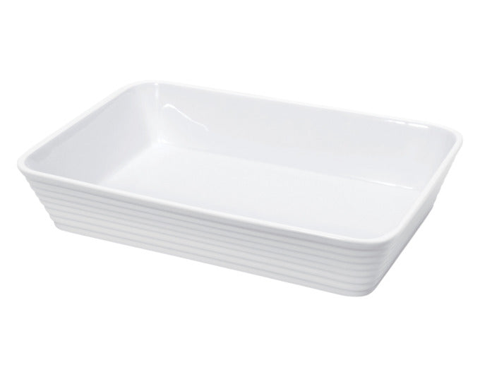 KÜCHENPROFI Auflaufform Burgund rechteckig 35 cm weiss in präsentiert im Onlineshop von KAQTU Design AG. Backform / Backblech ist von KÜCHENPROFI