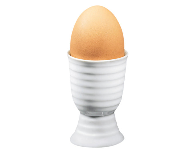 Entdecken Sie den eleganten KÜCHENPROFI Eierbecher Burgund ø 5 cm in Weiß – ideal für stilvolle Frühstücksmomente und mühelose Reinigung.