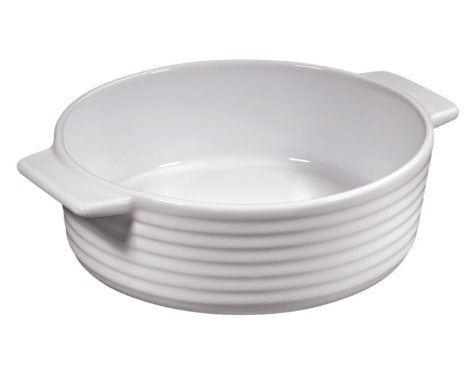 KÜCHENPROFI Gratinform Burgund rund ø 16 cm weiss in präsentiert im Onlineshop von KAQTU Design AG. Backform / Backblech ist von KÜCHENPROFI