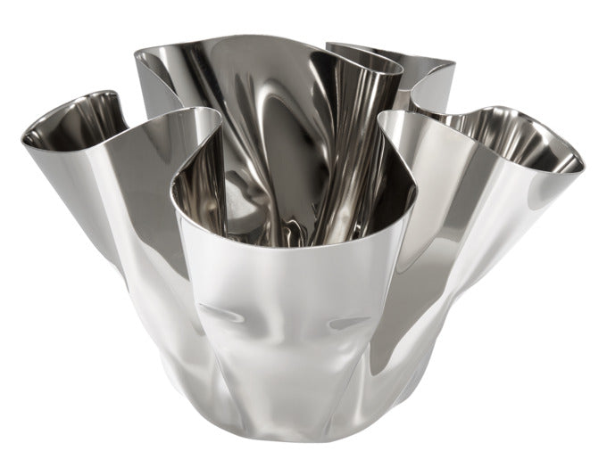 PHILIPPI Vase oder Windlicht Margeaux Inox ø 17 cm in  präsentiert im Onlineshop von KAQTU Design AG. Vase ist von PHILIPPI