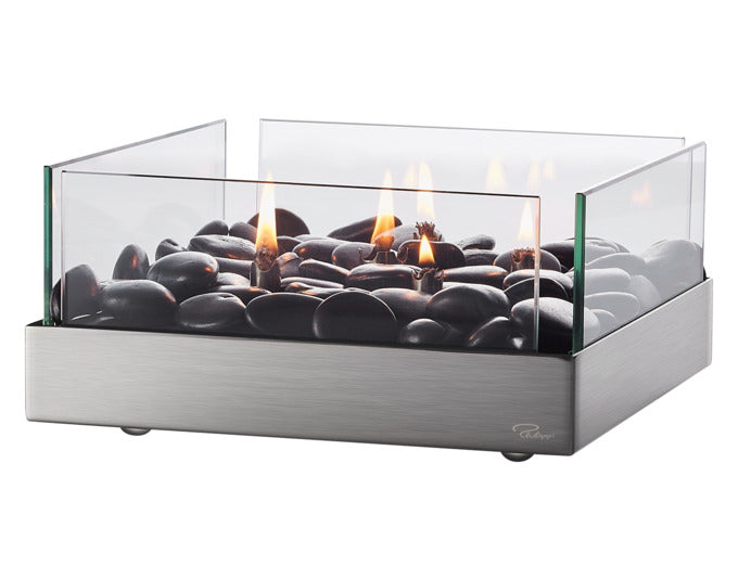 PHILIPPI Tischkamin Fireplace 23x23x10 cm in präsentiert im Onlineshop von KAQTU Design AG. Fackel ist von PHILIPPI
