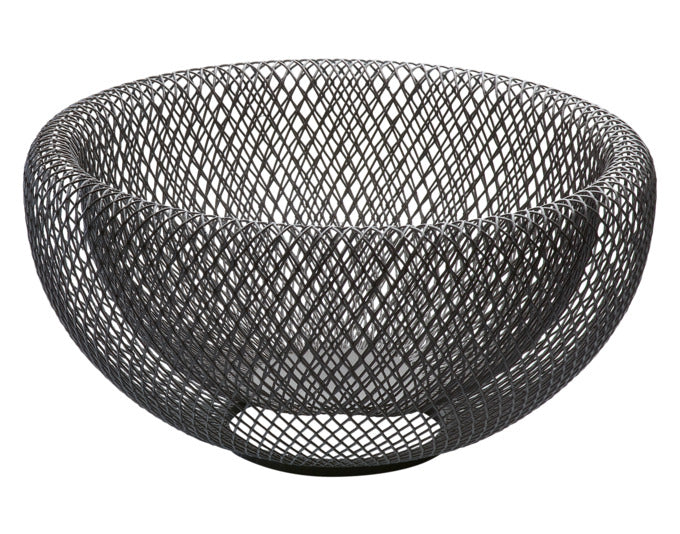 PHILIPPI Schale Mesh XL ø 40x15 cm schwarz in präsentiert im Onlineshop von KAQTU Design AG. Schale ist von PHILIPPI