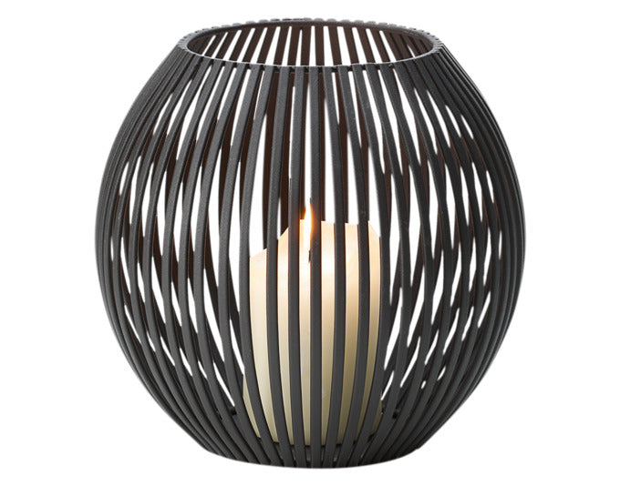 PHILIPPI Windlicht Louisiana XXL Metall ø 38x40 cm schwarz in präsentiert im Onlineshop von KAQTU Design AG. Laterne ist von PHILIPPI