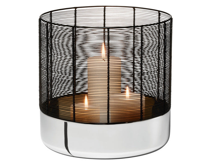 PHILIPPI Windlicht Luna XL Metall ø 25x26 cm in präsentiert im Onlineshop von KAQTU Design AG. Laterne ist von PHILIPPI