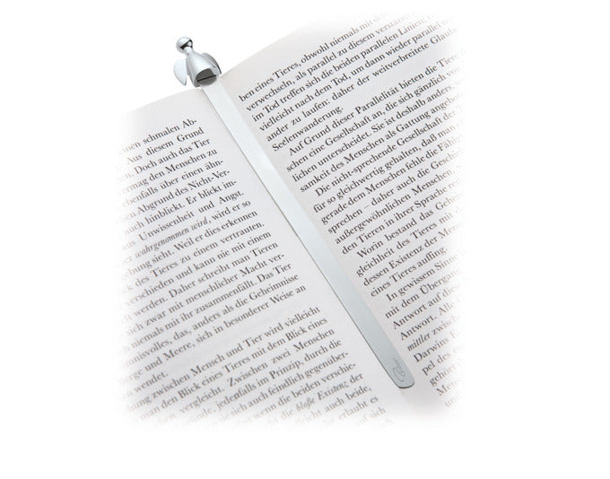 Entdecken Sie das elegante PHILIPPI Lesezeichen ANGELO – ein stilvolles Accessoire mit Engelsilhouette, ideal für Bücherliebhaber und als Geschenk.
