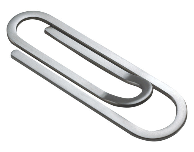 PHILIPPI Geldscheinklammer Yap Inox matt 6x2 cm in präsentiert im Onlineshop von KAQTU Design AG. Bürozubehör ist von PHILIPPI