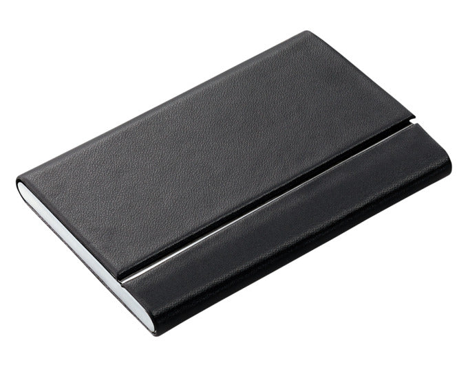PHILIPPI Visitenkartenetui Slim Leder/Inox 9.4x6.4x1 cm in präsentiert im Onlineshop von KAQTU Design AG. Bürozubehör ist von PHILIPPI