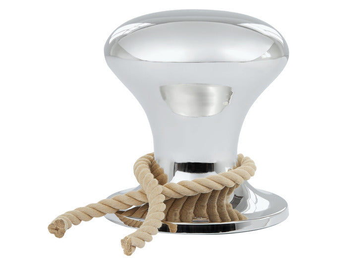 PHILIPPI Hocker Hamburger Aluminium matt mit Hanftau ø 38x42 cm grau in präsentiert im Onlineshop von KAQTU Design AG. Hocker ist von PHILIPPI