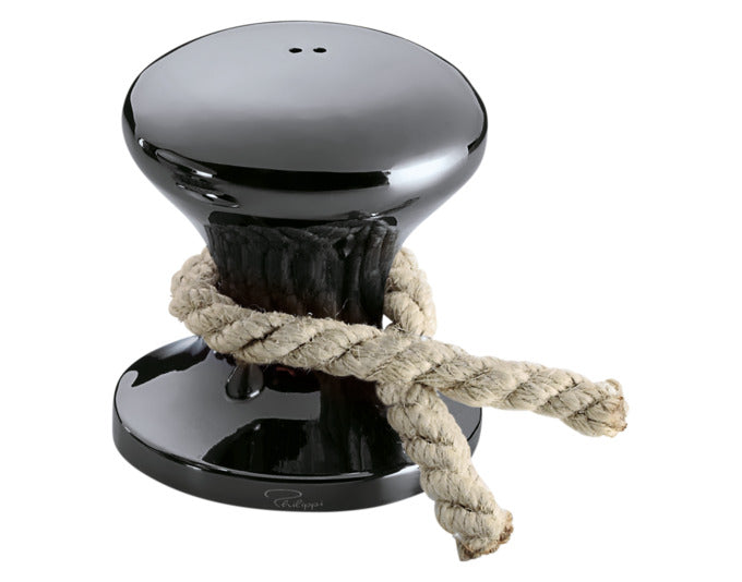 PHILIPPI Pfefferstreuer Hamburger mit Tau Metall 4x4x5 cm anthrazit in präsentiert im Onlineshop von KAQTU Design AG. Salz & Pfeffer ist von PHILIPPI