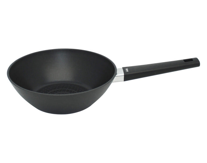 ELO Wokpfanne ø 24 cm H 7.5 cm 2.0 l Smart Wave PFAS frei Elodur Select in  präsentiert im Onlineshop von KAQTU Design AG. Topf ist von ELO