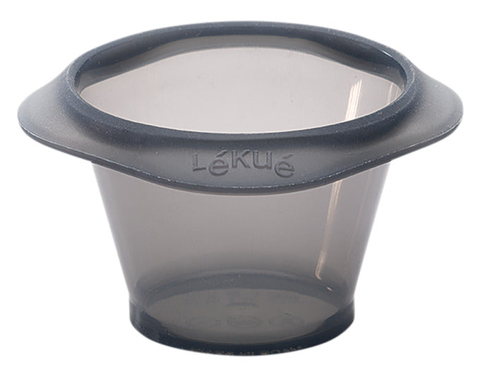 LÉKUÉ Muffinförmchen Lava Cake Silikon 6 Stück ø 7 cm schwarz in präsentiert im Onlineshop von KAQTU Design AG. Backform / Backblech ist von LEKUE