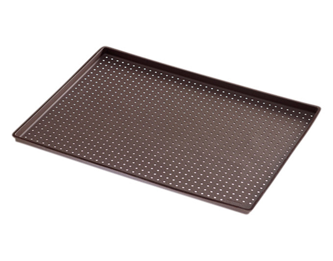 LÉKUÉ Pizzabackmatte 40x30 cm Silikon perforiert in präsentiert im Onlineshop von KAQTU Design AG. Backutensilien ist von LEKUE