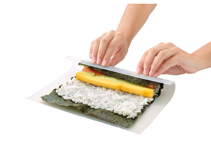 Entdecken Sie die LEKUE Rollmatte aus Silikon – ideal für perfekte Sushi-Rollen! Hygienisch, leicht zu reinigen und vielseitig einsetzbar.