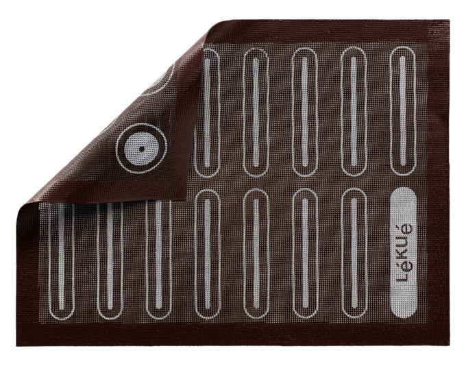 LÉKUÉ Backmatte perforiert Silikon 40x30 cm in präsentiert im Onlineshop von KAQTU Design AG. Backutensilien ist von LEKUE