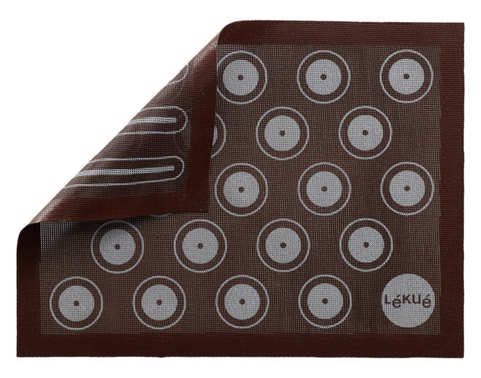 Entdecken Sie die perforierte Silikon-Backmatte von LEKUE (40x30 cm) für perfekte, knusprige Backergebnisse und vielseitige Rezepte.
