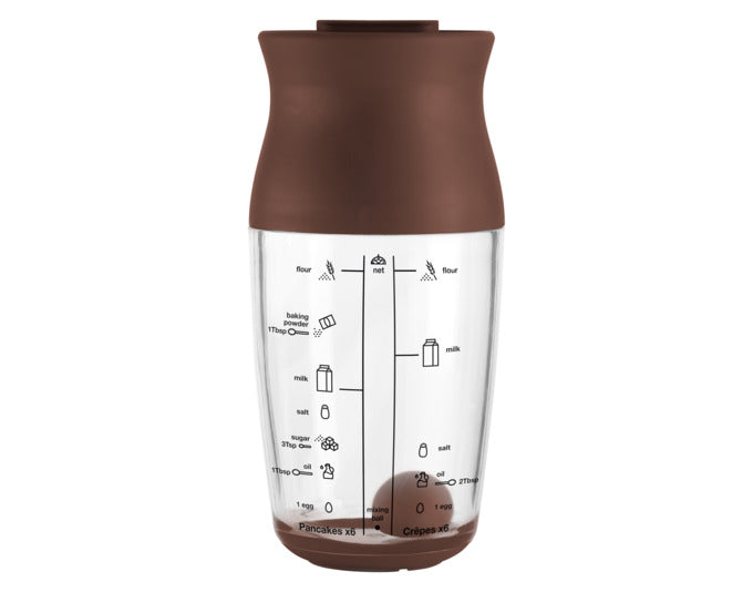LÉKUÉ Pancake-Crêpes Shaker 0.7 l in präsentiert im Onlineshop von KAQTU Design AG. Küchenhelfer ist von LEKUE