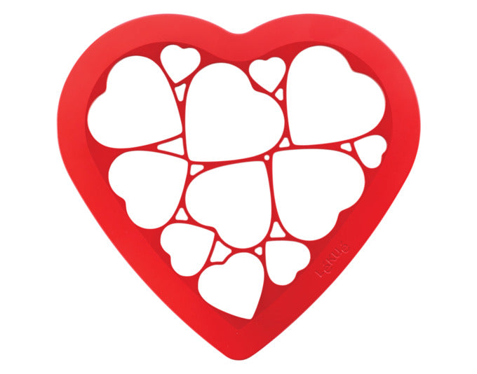 LÉKUÉ Ausstechform Herz 12er 24x26 cm in präsentiert im Onlineshop von KAQTU Design AG. Ausstecher ist von LEKUE