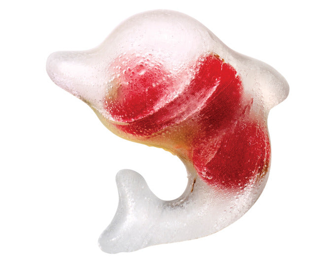 Kreieren Sie mit der LÉKUÉ Eiswürfelform Delfin stilvolle Eiswürfel für Ihre Getränke. Praktisch, kreativ und ideal für jede Feier!