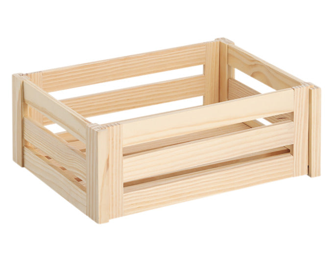 Die ZELLER Allzweckkiste aus Kiefer (40x30x15 cm) vereint Funktionalität und Design. Perfekt für die stilvolle Aufbewahrung von Spielzeug, Deko und mehr.