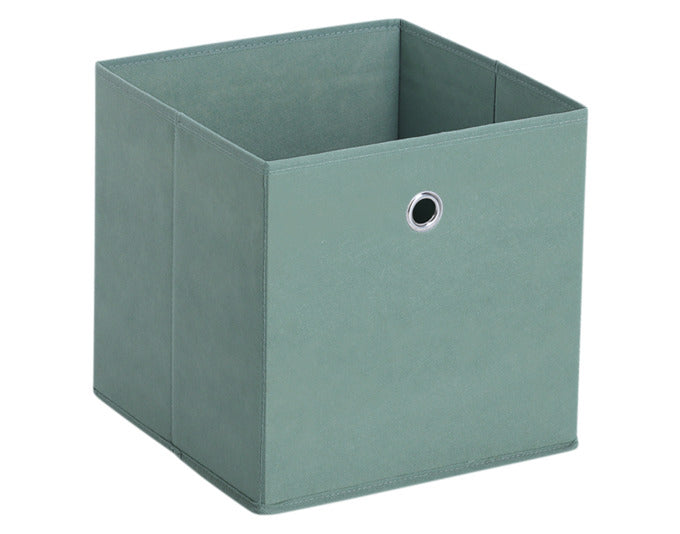 ZELLER Aufbewahrungsbox Vlies salbei 28x28x28 cm in präsentiert im Onlineshop von KAQTU Design AG. Aufbewahrungsbehälter ist von ZELLER PRESENT