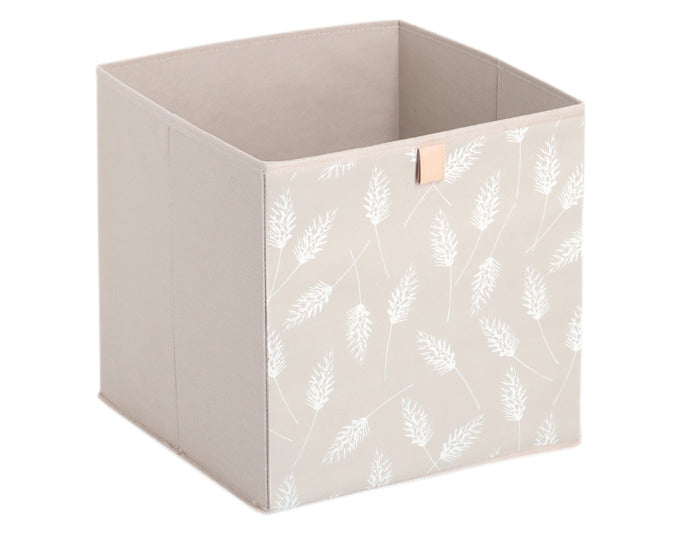 ZELLER Aufbewahrungsbox Pampasgrass Vlies beige 32x32x32 cm in präsentiert im Onlineshop von KAQTU Design AG. Aufbewahrungsbehälter ist von ZELLER PRESENT