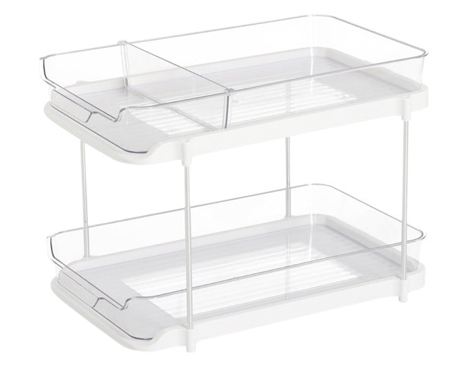 ZELLER Universalregal Kunststoff transparent 33.3x21.3x23.5 cm in  präsentiert im Onlineshop von KAQTU Design AG. Standregal ist von ZELLER PRESENT