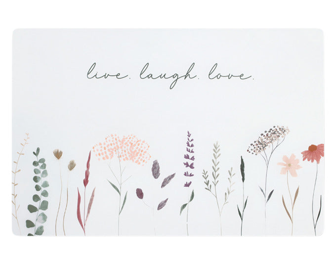 Entdecken Sie das ZELLER Tischset Flowers in bunten Farben! Mit 45x30 cm schützt es Ihren Tisch stilvoll und ist pflegeleicht für jeden Anlass.