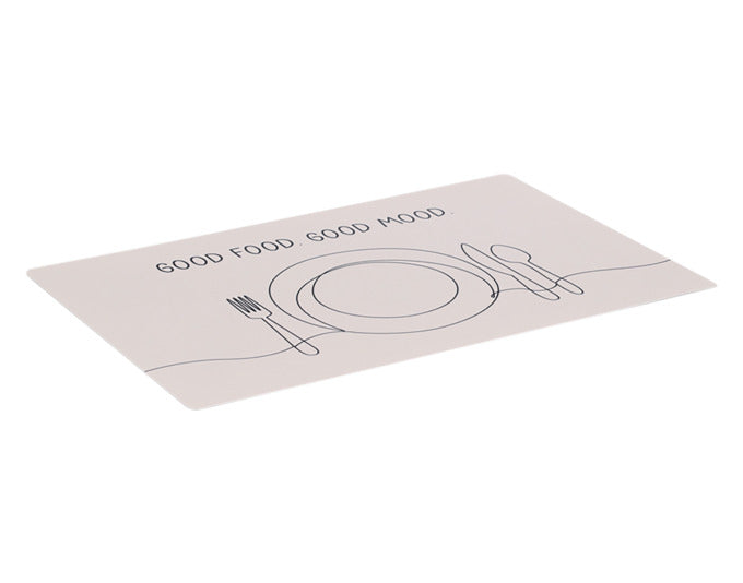 ZELLER Tischset Good Food beige 45x30 cm in präsentiert im Onlineshop von KAQTU Design AG. Tischset ist von ZELLER PRESENT