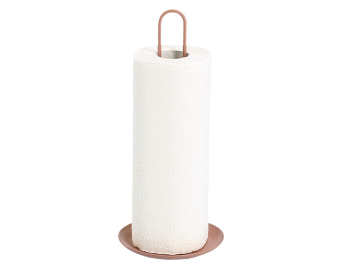 Entdecken Sie den eleganten ZELLER Küchenrollenhalter aus Metall in Mocca, der mit seinem stilvollen Design und praktischen Maßen von ø 14.5x32 cm Ihre Küche bereichert.