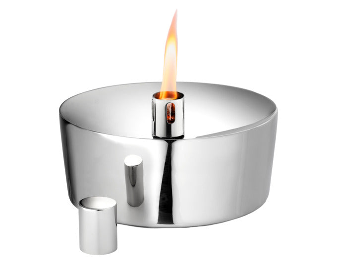 PHILIPPI Tischölfackel Lys Inox ø 17x12 cm in präsentiert im Onlineshop von KAQTU Design AG. Fackel ist von PHILIPPI