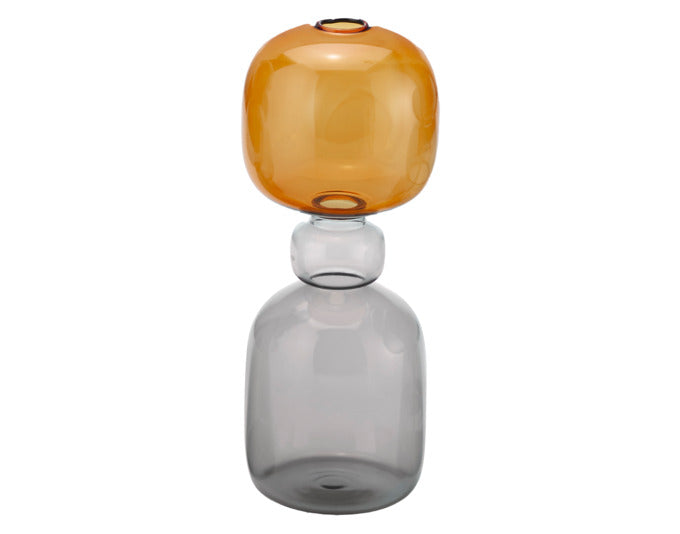 PHILIPPI Vase Curiosa Turm Glas ø 11x27 cm in  präsentiert im Onlineshop von KAQTU Design AG. Vase ist von PHILIPPI