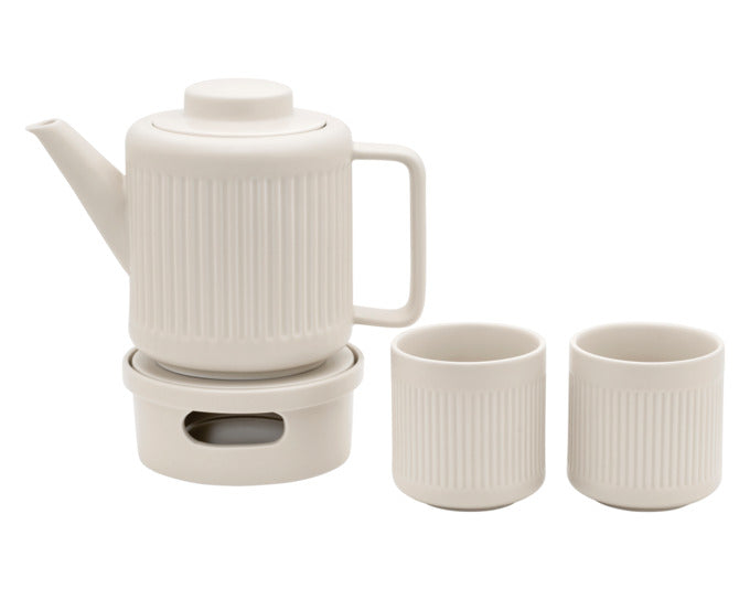 Entdecken Sie die eleganten BREDEMEIJER Teebecher Skagen im praktischen 2er Set. Ideal für stilvolle Teepausen mit 300 ml Fassungsvermögen.