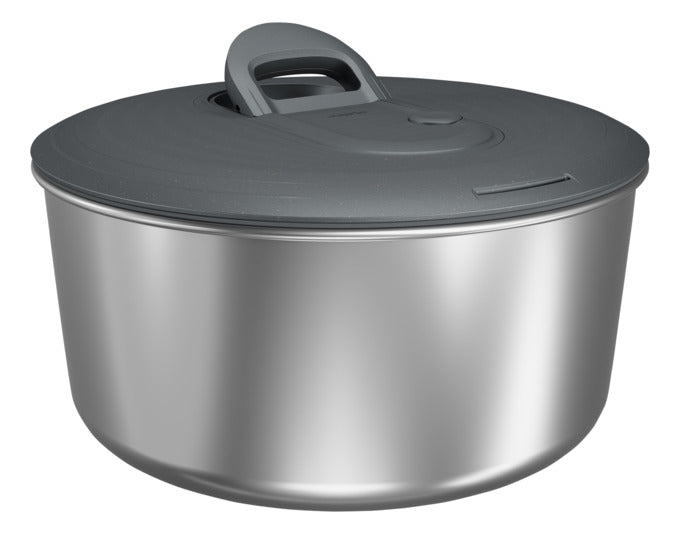 ZYLISS Salatschleuder Easy Spin Edelstahl S ø 22 cm in präsentiert im Onlineshop von KAQTU Design AG. Salatzubehör ist von ZYLISS