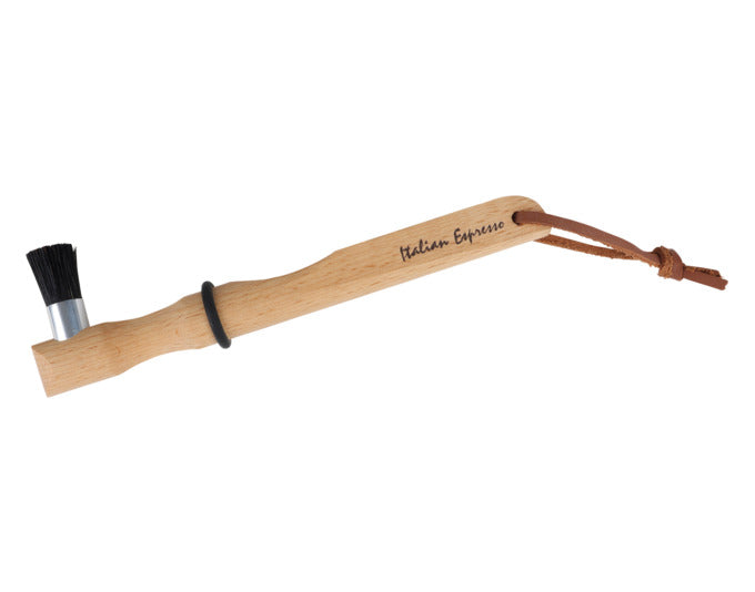 REDECKER Espressopinsel 90° Buche geölt Besatz schwarz hart 19.5 cm in präsentiert im Onlineshop von KAQTU Design AG. Haushaltshilfen ist von REDECKER