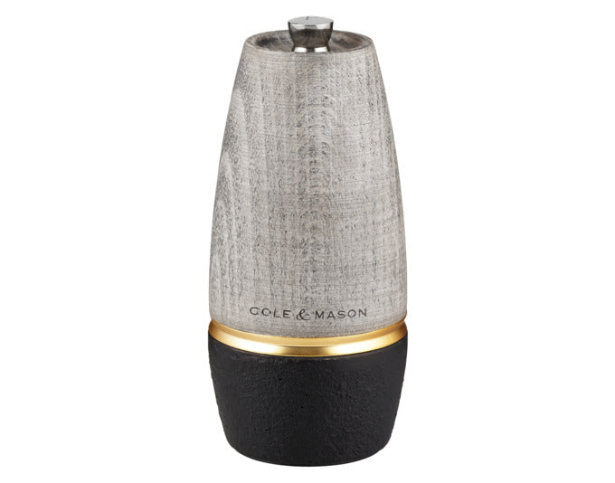 COLE&MASON Pfeffermühle Bridgwater Gusseisen/Holz grau 3.5x6.4x6.4 cm in präsentiert im Onlineshop von KAQTU Design AG. Salz & Pfeffer ist von COLE & MASON