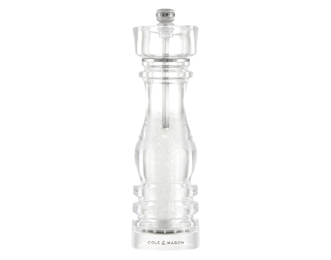 COLE&MASON Salzmühle London Acryl 30x6.8x6.8 cm in präsentiert im Onlineshop von KAQTU Design AG. Salz & Pfeffer ist von COLE & MASON