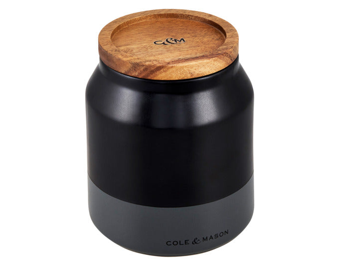 COLE&MASON Vorratsdose Hinxton Keramik mittel 11x11x17.2 cm in präsentiert im Onlineshop von KAQTU Design AG. Aufbewahrungsbehälter ist von COLE & MASON