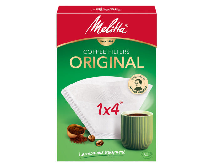 MELITTA Filtertüten Original 1x4 80 Stück weiss in präsentiert im Onlineshop von KAQTU Design AG. Küchenhelfer ist von MELITTA
