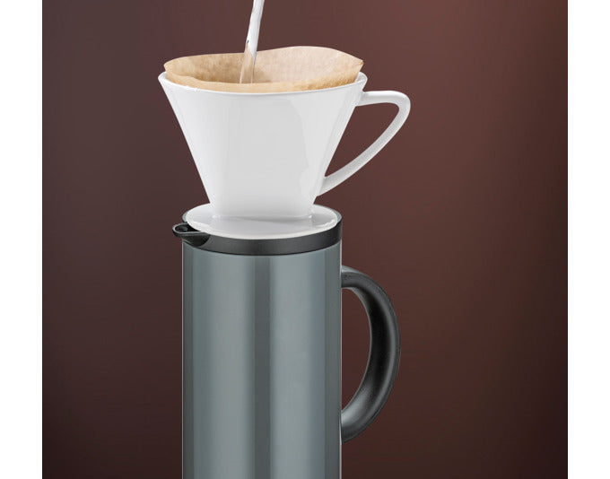 Entdecken Sie die CILIO Isolierkanne Firenze in cool grey – stilvoll, funktional und ideal für heiße oder kalte Getränke. Perfekt für jeden Anlass!