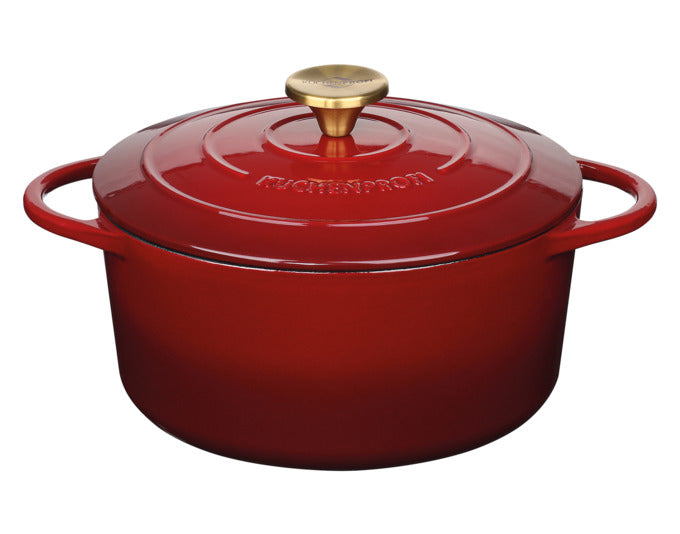 KÜCHENPROFI Bratentopf médoc rot ø 26 cm in präsentiert im Onlineshop von KAQTU Design AG. Topf ist von KÜCHENPROFI